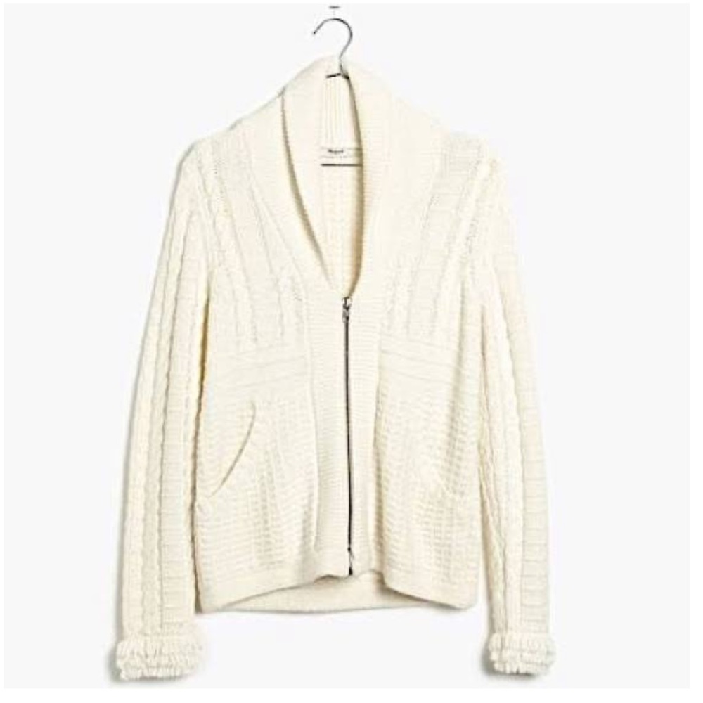 Zip cardigan